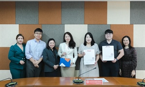 Kangwon National University เจรจาความร่วมมือ
