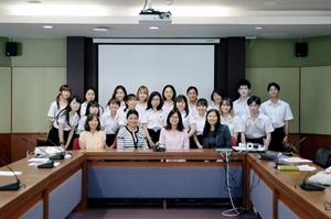 โครงการอบรมภาษาและวัฒนธรรมไทยสำหรับนักศึกษา Tokyo University of Foreign Studies ประเทศญี่ปุ่น