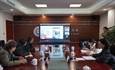 การเจรจาความร่วมมือทางวิชาการออนไลน์กับ Zhejiang Construction Technician College